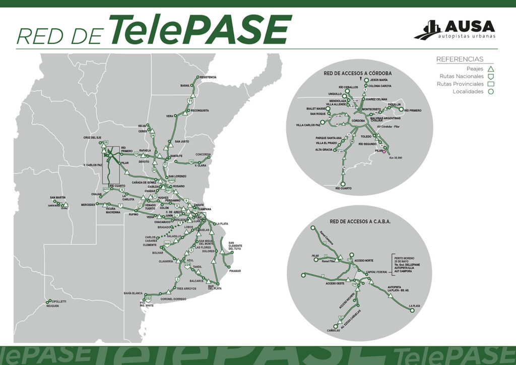 ¿Cómo activar el TelePASE para todas las rutas?